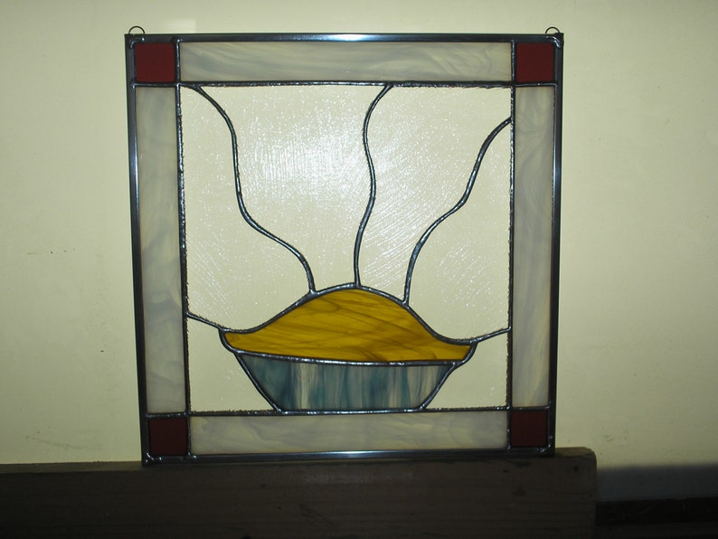 November 12 X 12 Stained Glass Pie Quilt Block Etsy