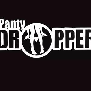 Panty Dropper Custom Funny Logo Jdm Lowlife Car Window Decal Vinyl Sticker