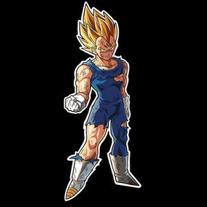 DBZ Super Saiyan Goku Wall Phone Laptop Car Truck Window Waterproof Vinyl Decal Sticker