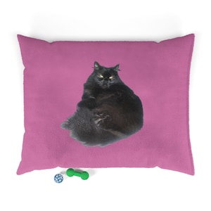 Pet Bed, Personalized if You choose, cat bed, dog bed, large or medium bed, quality, comfortable, durable