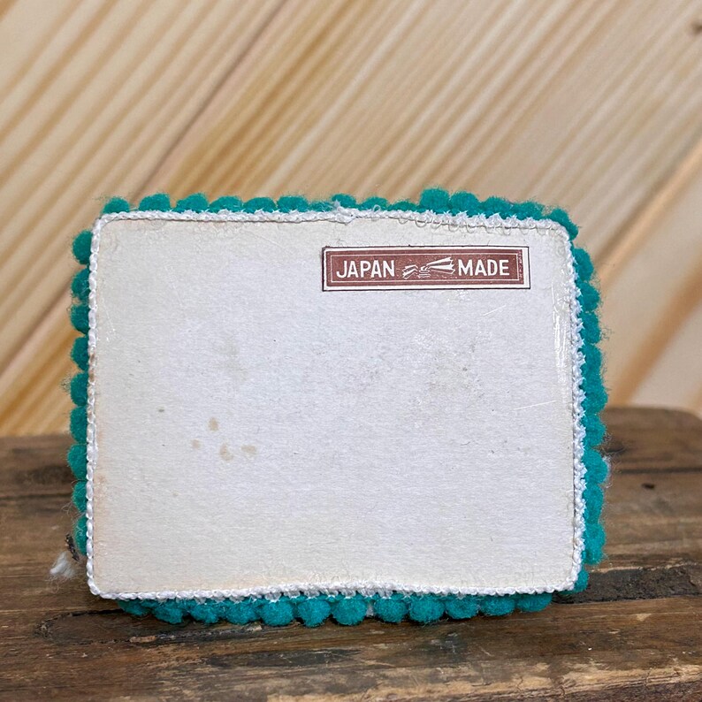 Yellow Putz House With White Felt Roof Nostalgic Christmas Village