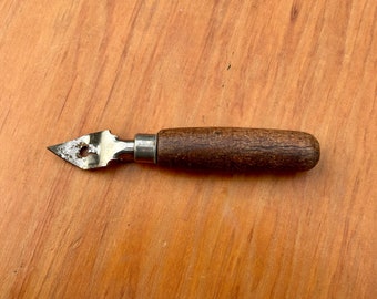 Edlund Wood Handle Can & Bottle Opener Vintage Retro Barware