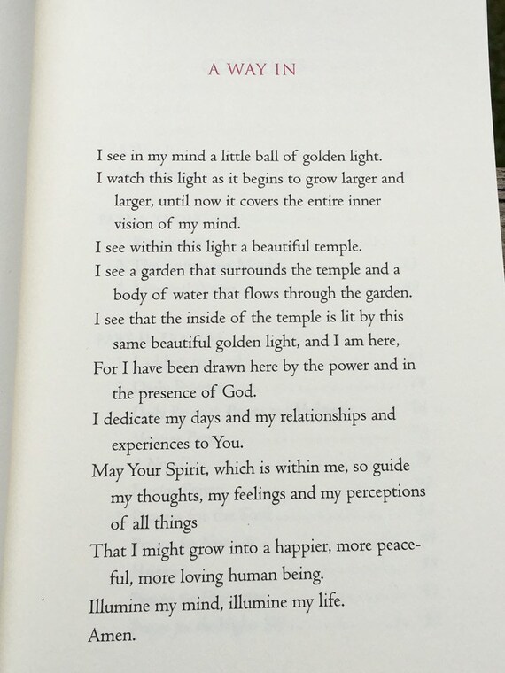 Marianne Williamson Illuminata A Return To Prayer 1994 Paperback Book Book Of Daily Prayers Spiritual Book Coffee Table Book Gift Book - 