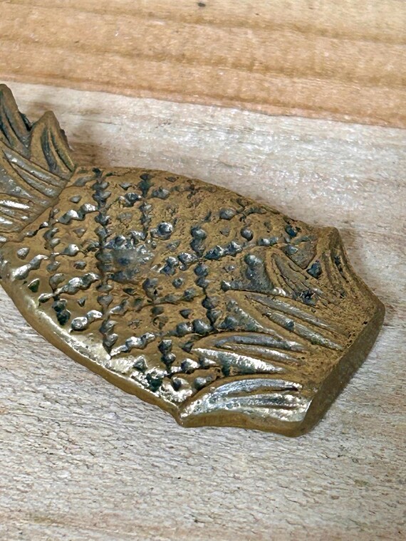 Brass Pineapple Key Ring Key Chain Backpack Charm… - image 7