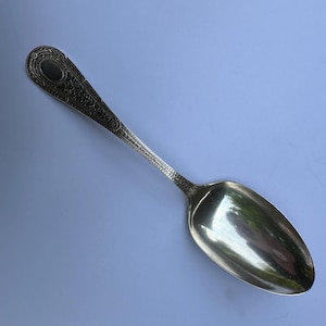 Sterling Serving Spoon Ornate