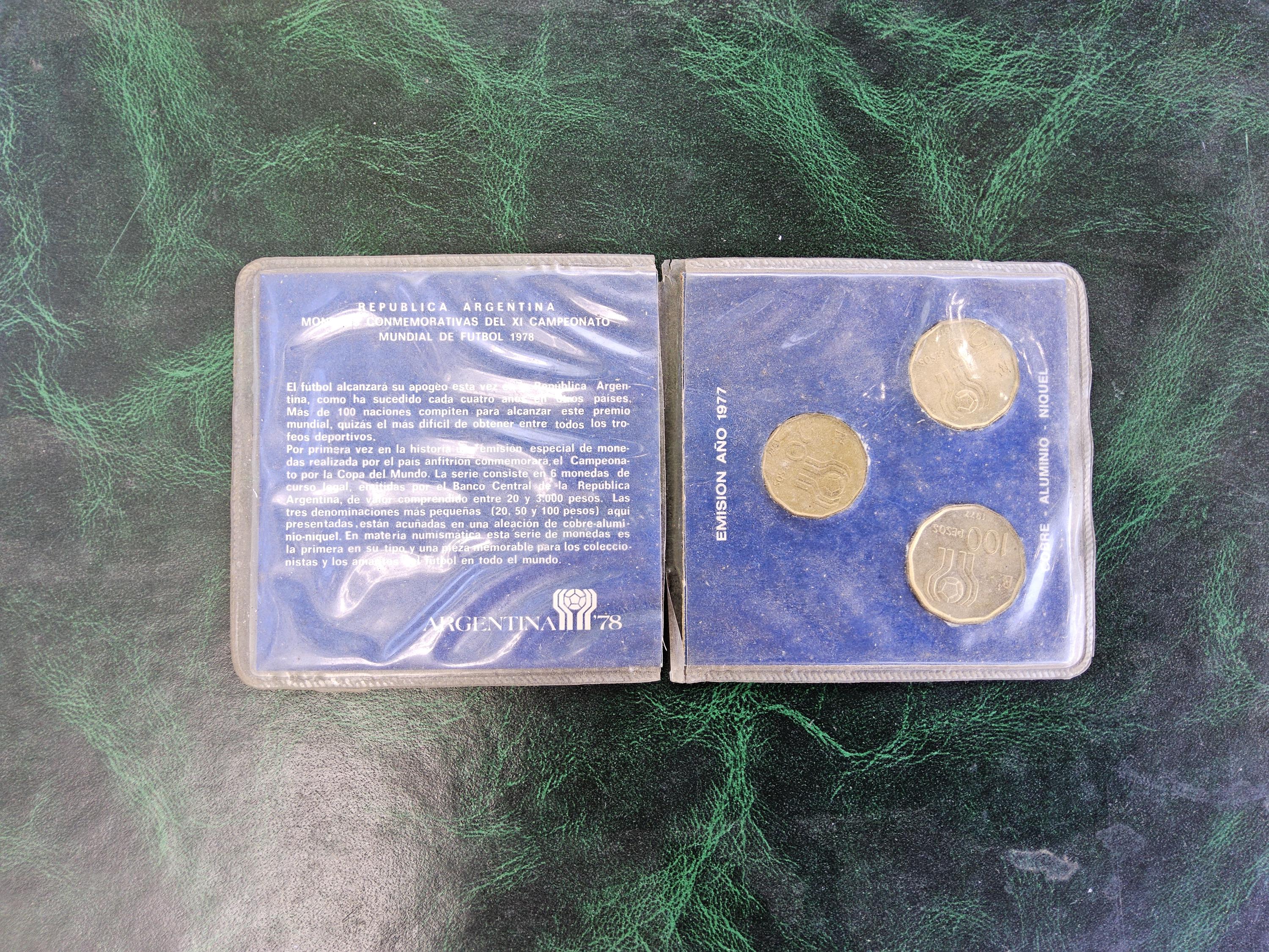 world coin collection 1978 argentina