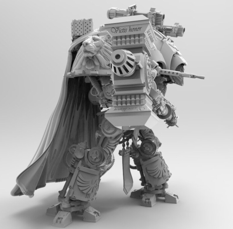 Imperial Knight Stl Files Etsy UK