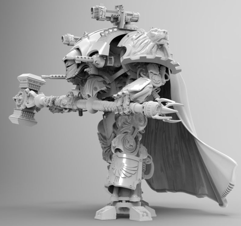 Imperial Knight Stl Files Etsy UK