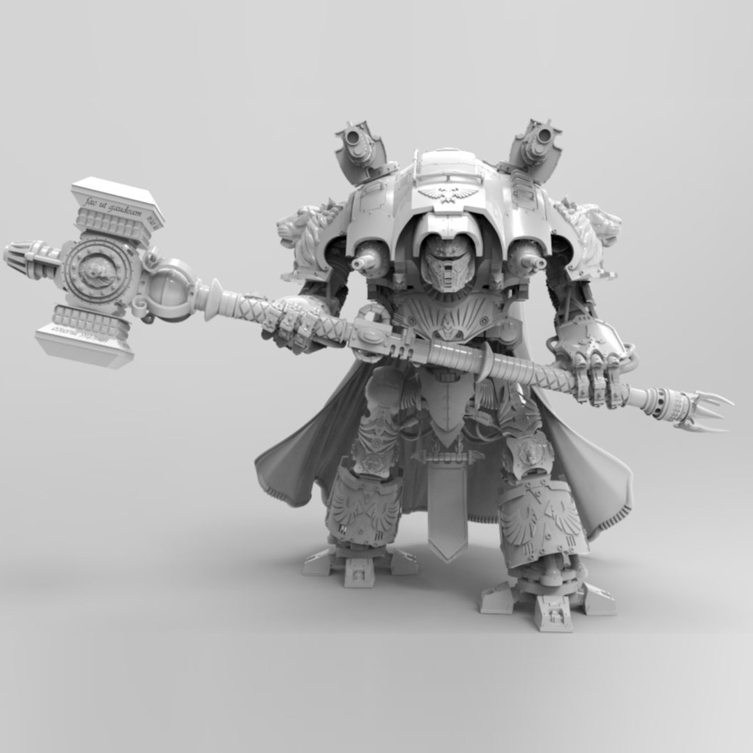 Imperial Knight Stl Files Etsy UK