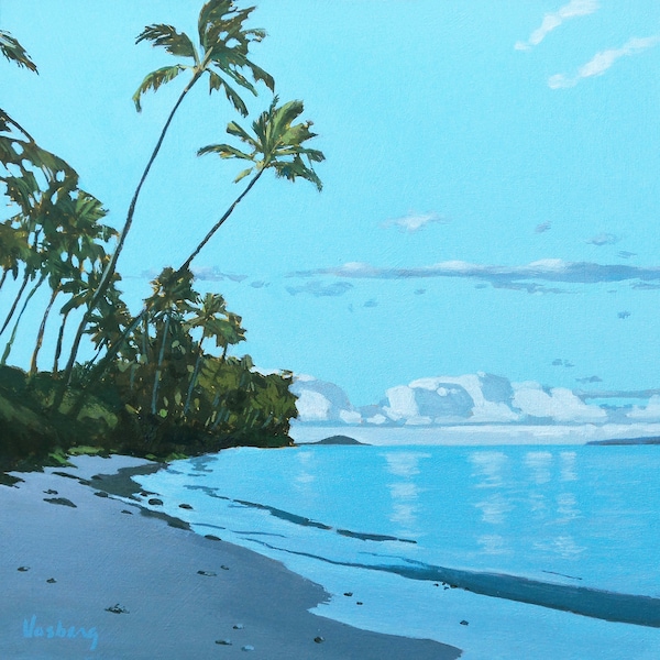 Island morning, Kihei, Maui art print