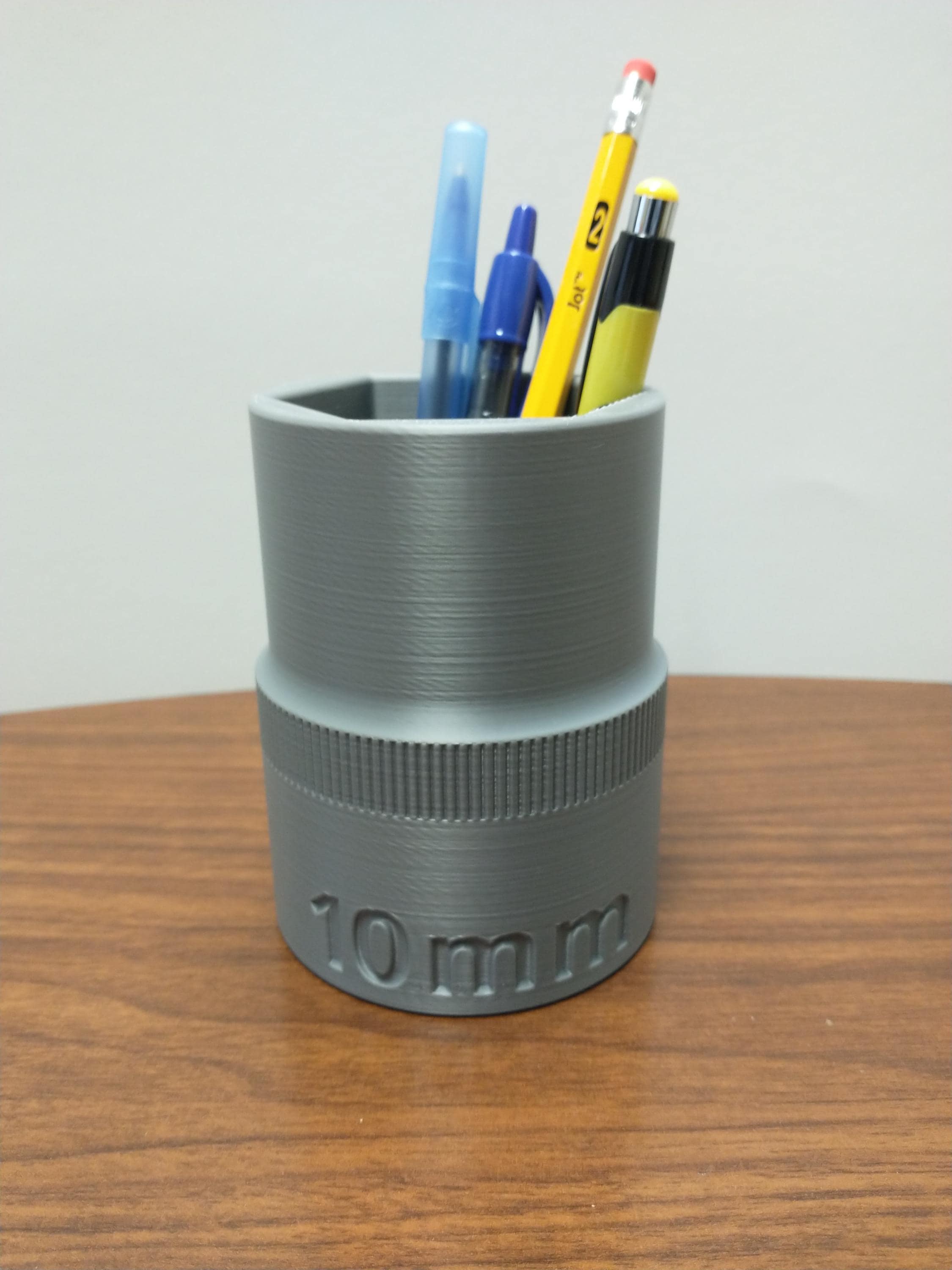 10mm Socket Pencil Holder – Desk & Workbench Organizer