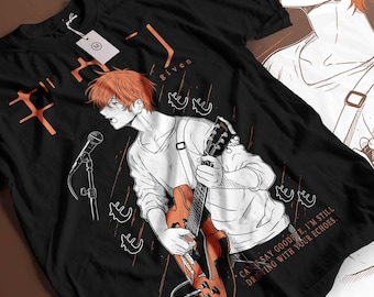 ユニセックス ギヴン アニメ T シャツ: リツカ & マフユ - Etsy 日本