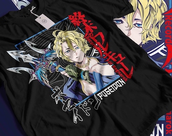 ユニセックス メリオダス Tシャツ、七つの大罪 Tシャツ、七つの大罪