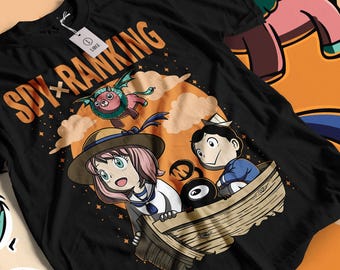 Anime Family T-shirt Unisex, Family Gift, Anime Manga Shirt, Anime