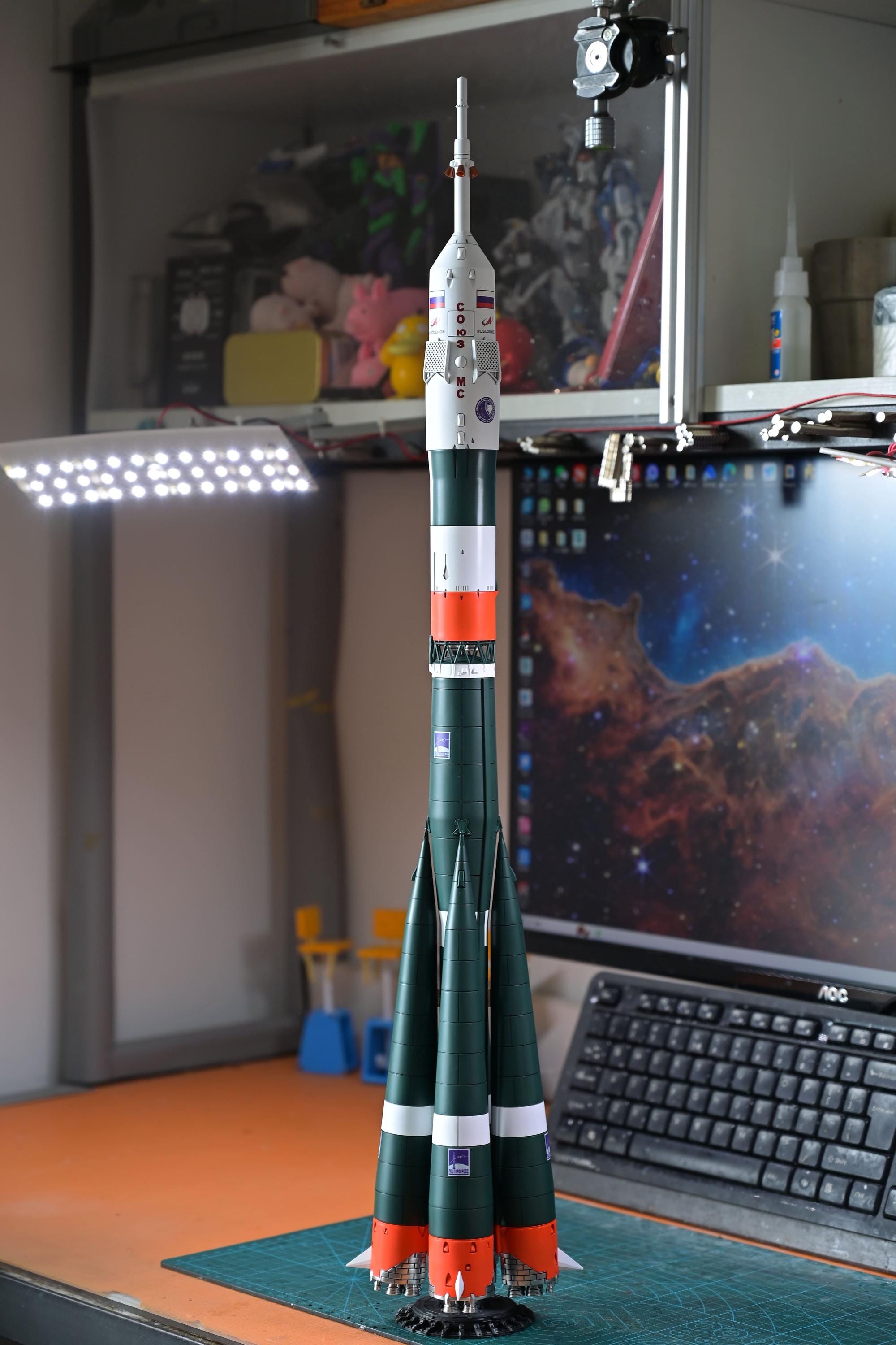 Soyuz Rocket 1:72 Model – Highly Detailed | USSR Design - Etsy Israel