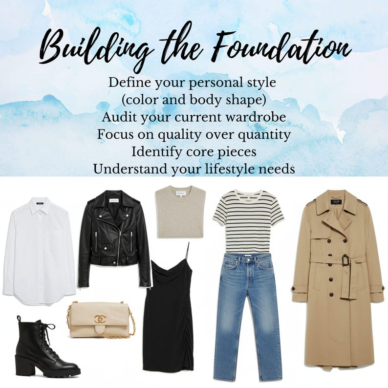 The Ultimate Wardrobe Guide, Foundations of Capsule Wardrobe, Outfit ...