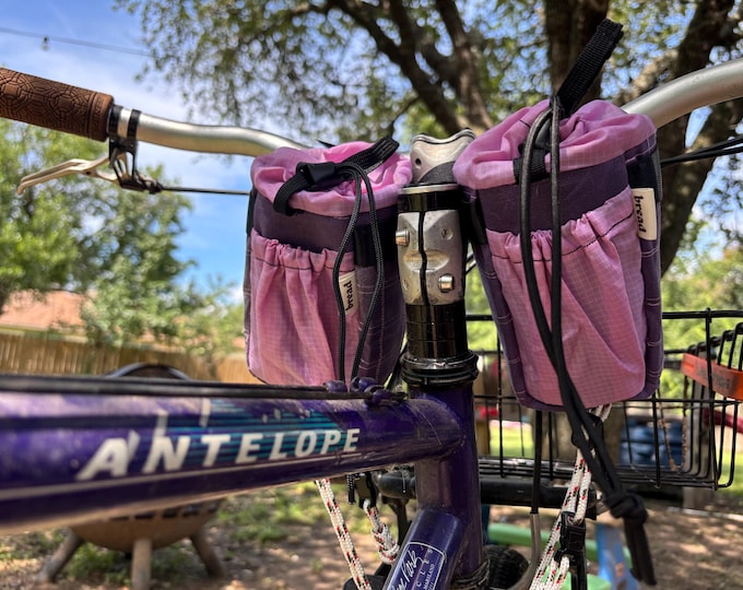 Custom Bikepacking Stem Bag V2