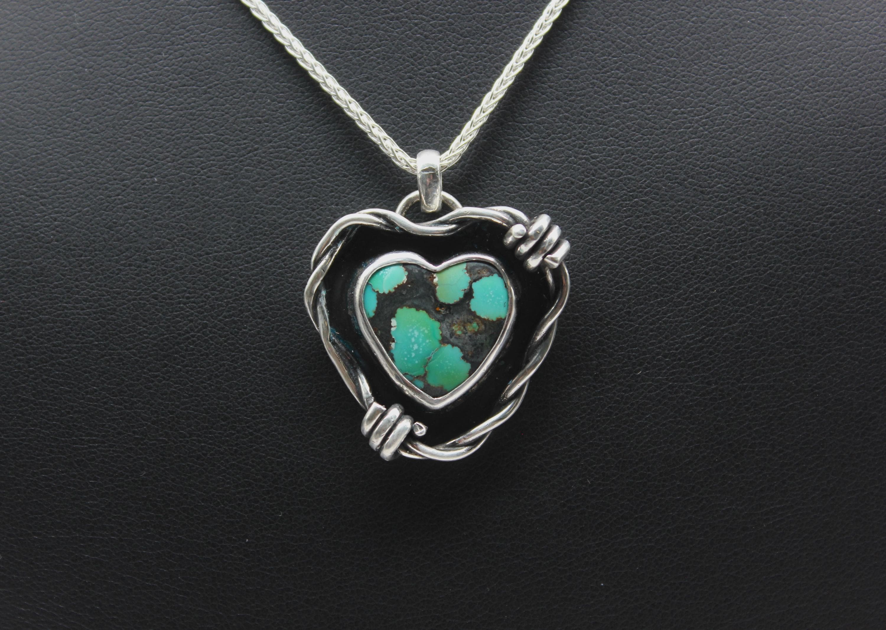 Barbed Wire Heart Of Stone Jewelry Sterling Silver Barbed Wire