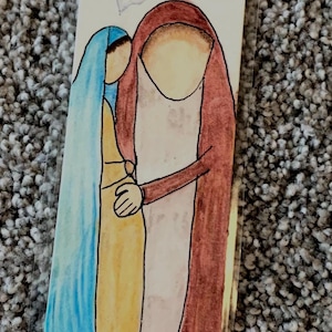 Holy Family Bookmarks, Religious Bookmarks, Christian Gifts, Bible Page ...