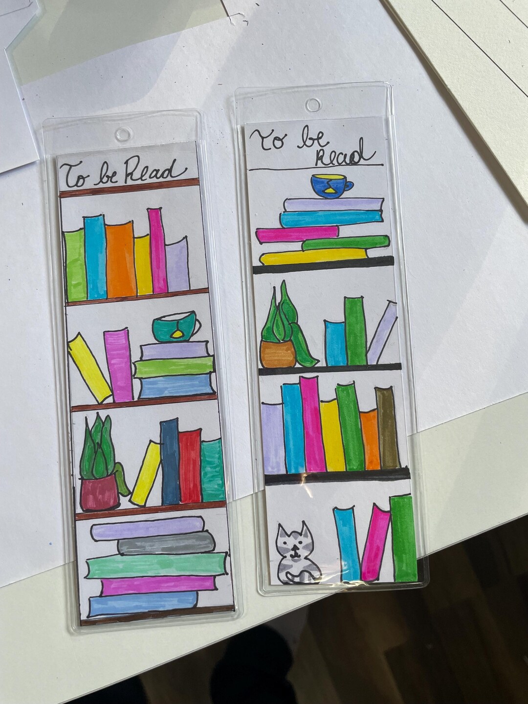 Reading Tracker Bookmark | Fill-in Bookmark for Book Lovers ...