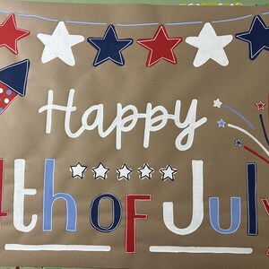 4th of July banner