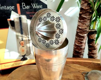 Antique french cocktail shaker Saint Médard