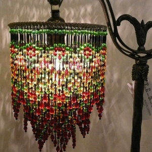 Victorian Triple Beaded Shade Only Etsy Australia