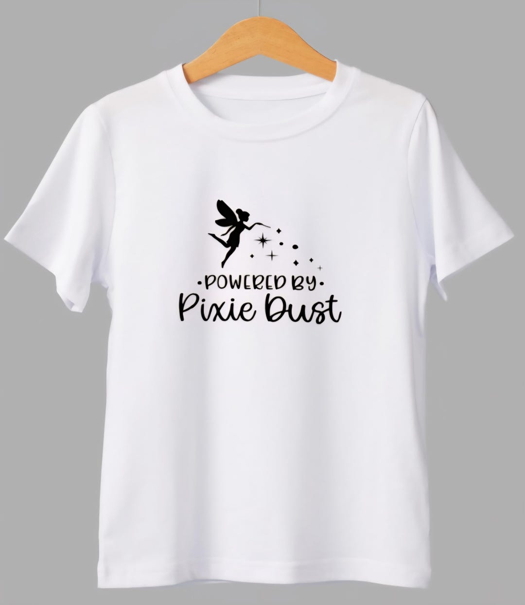 Powered by Pixie Dust - Tshirt Adults - Etsy