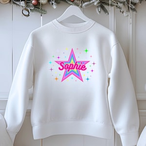 Felpa personalizzata per bambine, felpa monogrammata, felpa personalizzata per bambini, felpa personalizzata per bambine, felpa personalizzata per bambini piccoli