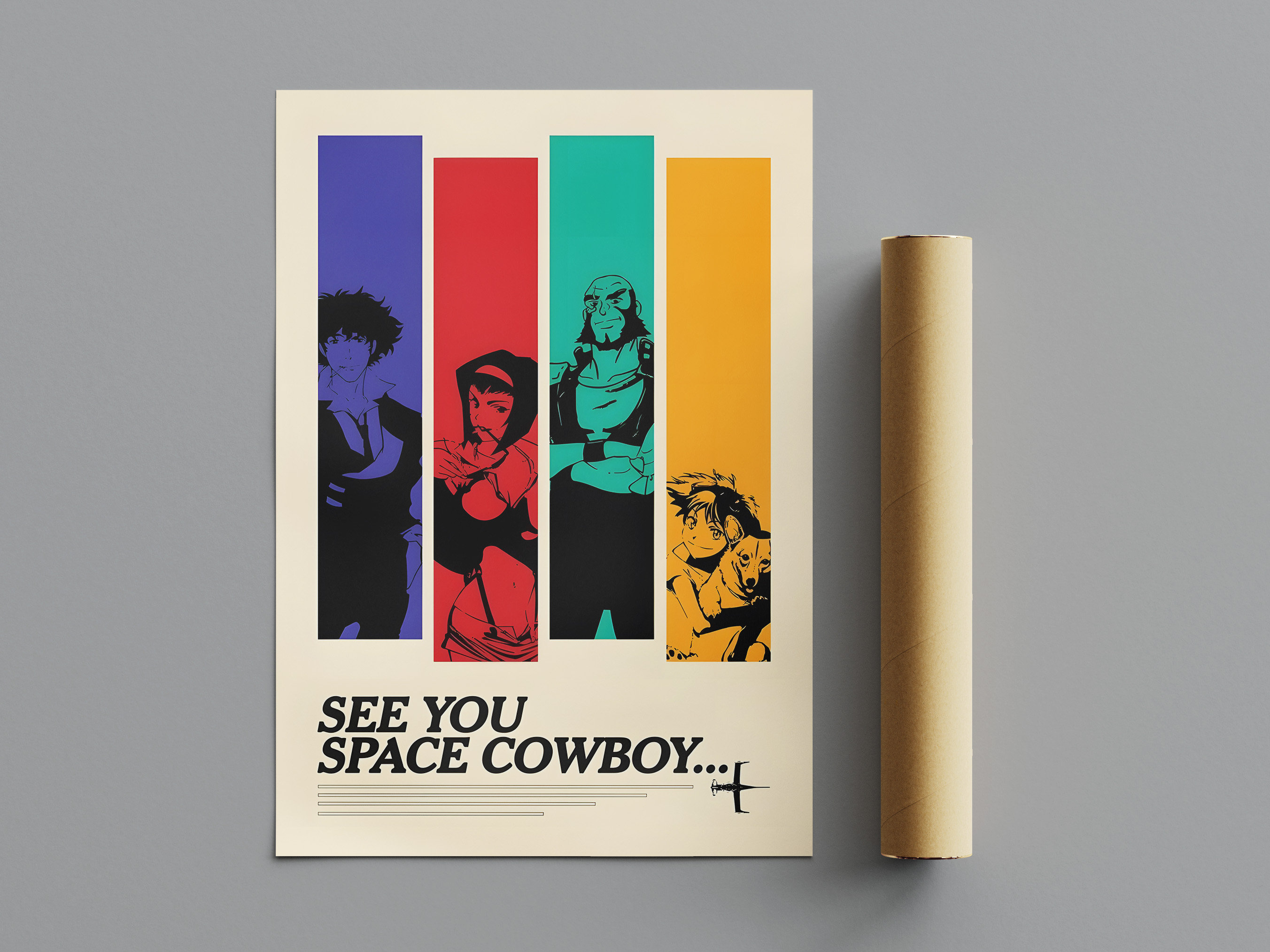 Cowboy bebop poster - Etsy 日本