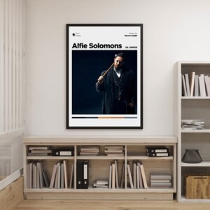 Alfie Solomons Poster, Minimalist Poster, Anime Poster, Wall Art, Wall ...