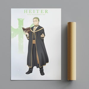 Heiter Poster, Minimalist Poster, Anime Poster, Wall Art, Wall Decor, Premium Matte Vertical Posters, 4K Quality, Movie Poster