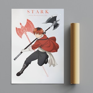 Stark Poster, Minimalist Poster, Anime Poster, Wall Art, Wall Decor, Premium Matte Vertical Posters, 4K Quality, Movie Poster