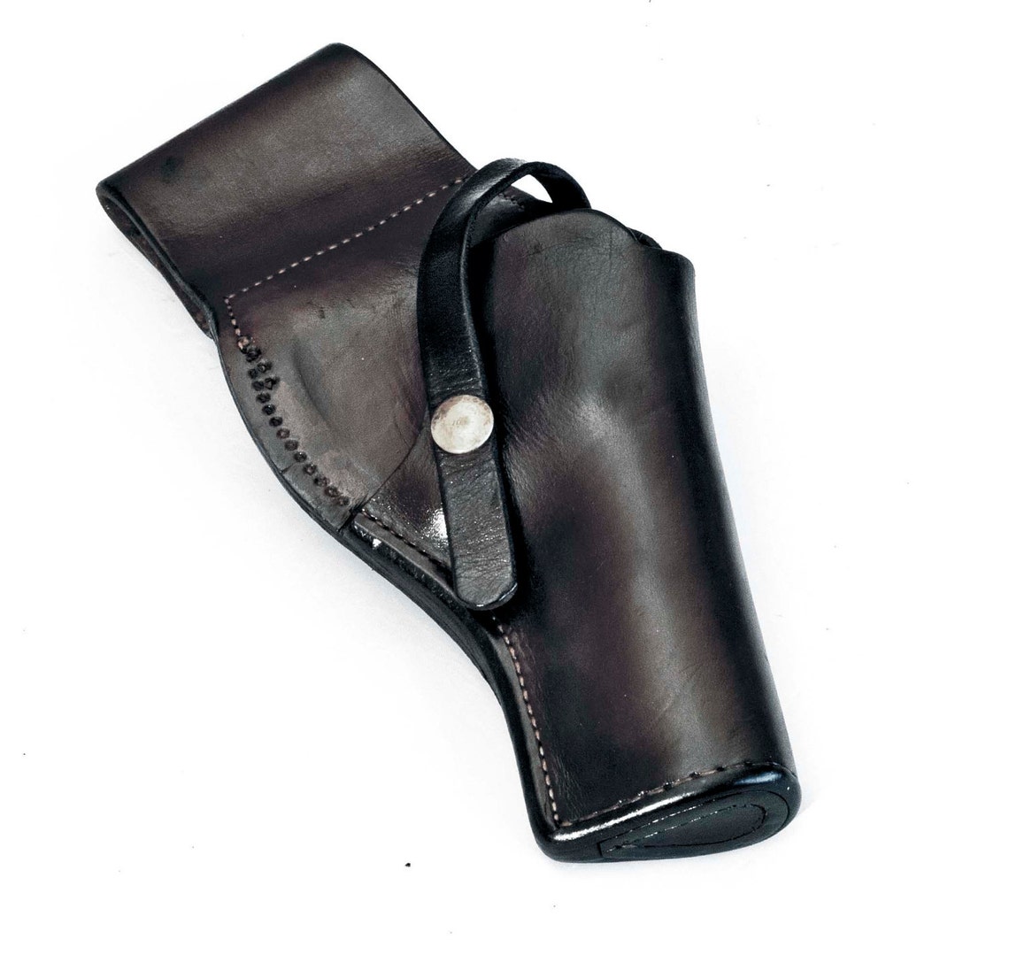 S.D. MYRES El Paso Texas Vintage Leather Gun Holster Etsy