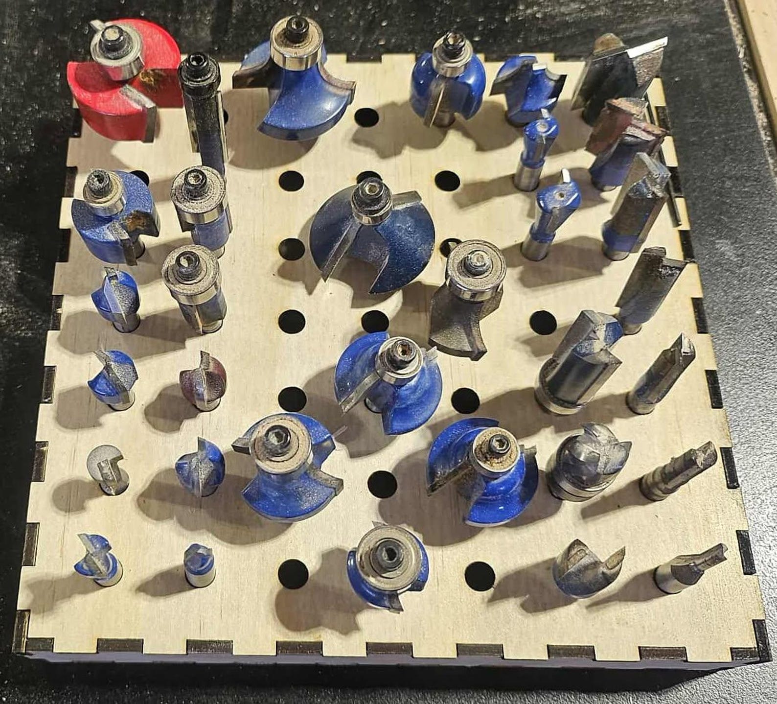 Bit Storage Rack Router Bit Storage Rack - Etsy