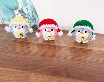 Gehaakte schattige kleine pinguïn, cadeaus voor familie, vrienden, kerstmis, nieuwjaarscadeau, Valentijnsdag, tafel-/bureaudecoratie