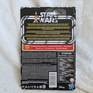 The Mandalorian (Beskar) Star Wars Retro Collection Action Figure by Kenner/Hasbro - New in Box image 4