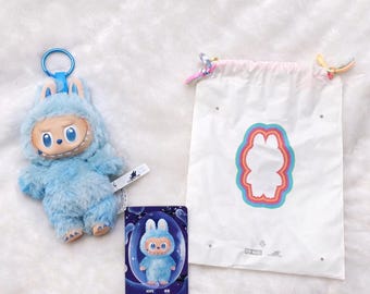 Authentic POP MART Labubu Hope Plush Pendant – Big Into Energy Series V3