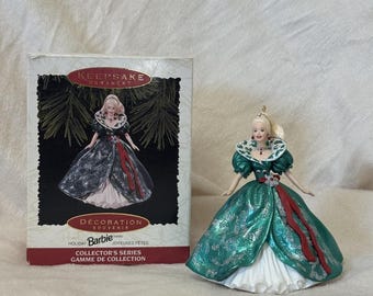 Vintage Hallmark Keepsake Ornament 1995 Holiday Barbie™ - Collector's Series (Third in Series)