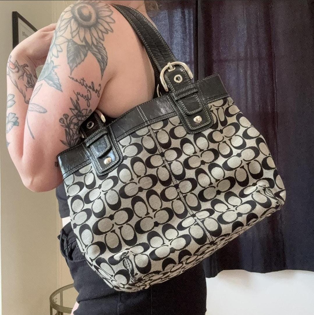 バッグ 1897 Coach Soho Hobo Shoulder Brown Coach Soho Bag for sale | eBay