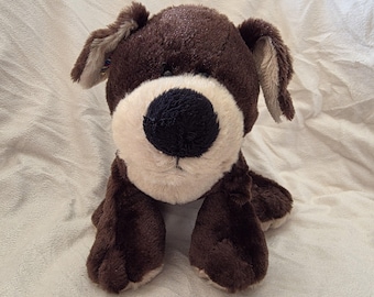 Peluche vintage de cachorro Mocha de Webkinz Y2K