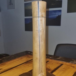 Pepper mill, salt mill, ceramic grinder, CrushGrind grinder, handmade, 36 cm