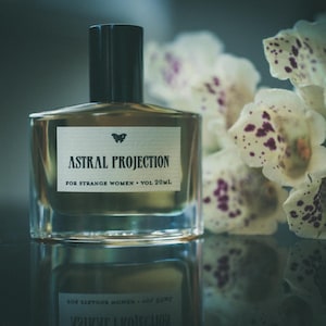 Astral Projection™ - Perfume Oil - Natural Perfume with lemon verbena, lavender, chamomile, vanilla - relaxing herbal floral perfume