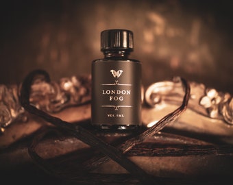 London Fog™ - Perfume Oil - with vanilla, bergamot, honey, earl grey black tea in organic jojoba oil base