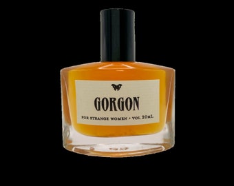 Gorgon™ -  Perfume Oil - Natural Botanical Perfume with Burnt Resins, Limestone, Amyris, Embers, Tonka, Frankincense