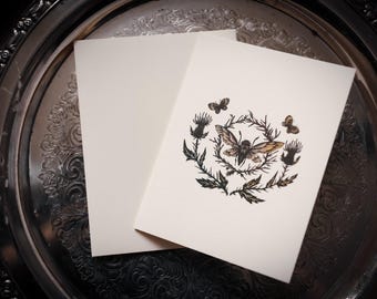 Perfumed Card: Cicada Wreath