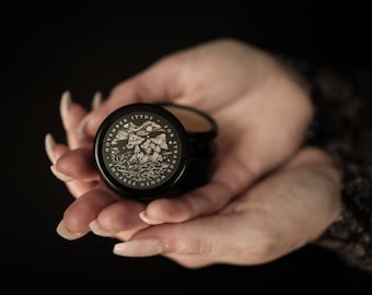 November in the Temperate Deciduous Forest™ - 9g Solid Perfume - black tea, bergamot, mushrooms, forest floor, wet soil, dried leaves