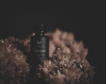 Gorgon™ -  Perfume Oil - Natural Botanical Perfume with Burnt Resins, Limestone, Amyris, Embers, Tonka, Frankincense