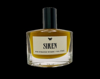 Siren™ -  Perfume Oil - Natural Botanical Perfume with saltwater, jasmine, driftwood, seaweed, sand, Ocean Perfume, Beach Scent, Sea Salt