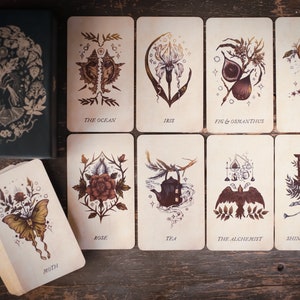 The Botanical Orakel Deck Weissagungskarten mit botanischen Illustrationen von Ash Miyagawa Bild 5